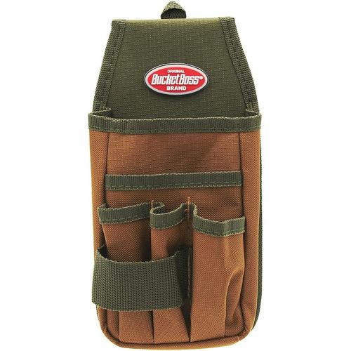  Bucket Boss - Utility Pouch with FlapFit, Pouches - Original Series (54170), Brown