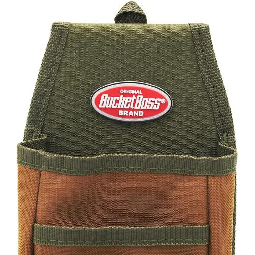  Bucket Boss - Utility Pouch with FlapFit, Pouches - Original Series (54170), Brown