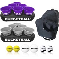 BucketBall - Team Color Edition - 11 Color Options - Ultimate Tailgate Game - Original Yard Pong Game