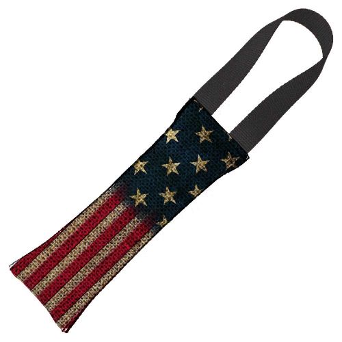  Buckle Down Dog Tug Toy Vintage US Flag Stretch