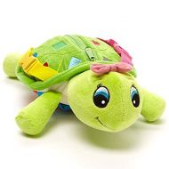 Buckle Toys Buckle Toy - Belle Turtle - Learning Activity Toy - Develop Motor Skills and Problem Solving - Counting and Color Recognition