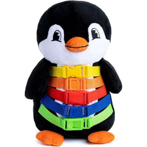  Buckle Toys Buckle Toy - Blizzard Penguin - Learning Activity Toy - Develop Motor Skills and Problem Solving - Counting and Color Recognition