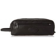 Budd Leather Womens Toiletry Bag With Engraving Patch 050304-1