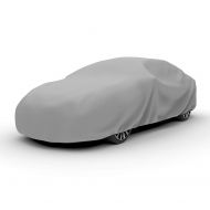 Budge D-2 Duro Car Cover Gray Size 2: Fits up to 142 3 Layer, Water Resistant, Scratchproof, Dustproof