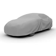 Budge D-4 Duro Car Cover Gray Size 4: Fits up to 19 3 Layer, Water Resistant, Scratchproof, Dustproof