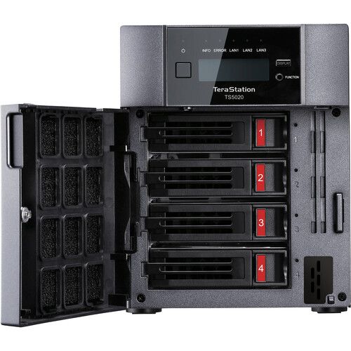  Buffalo TeraStation 5420DN 24TB 4-Bay Desktop NAS Server (2 x 12TB)