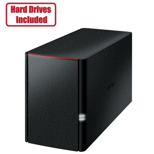  Buffalo LinkStation SoHo 8TB 2-Bay HDD Desktop NAS Server (2 x 4TB)