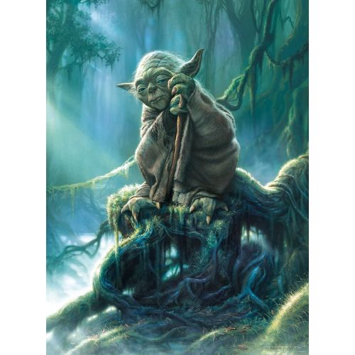  Buffalo Games Star Wars Fine Art Collection Yoda 1000 Piece Jigsaw Puzzle