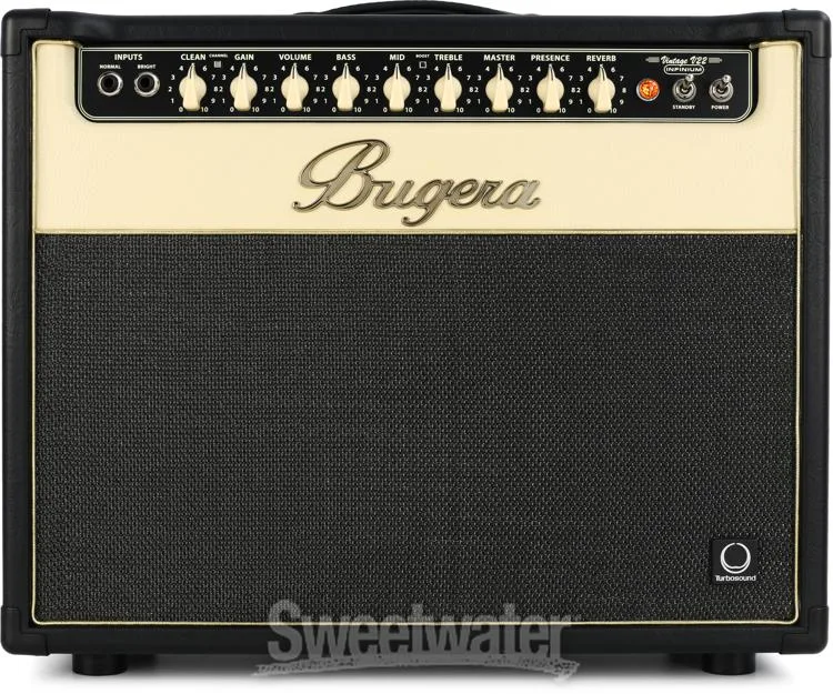  Bugera V22 Infinium 1 x 12-inch 22-watt Tube Combo Amp