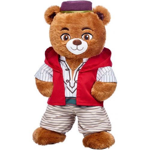  Build A Bear Workshop Online Exclusive Disney Aladdin Inspired Bear Gift Set, 16 inches