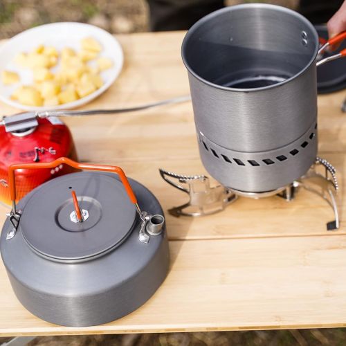  Bulin Backpacking Stove 3800W/5800W/6800W Camping Gas Stove Portable Camp Stove Folding Lightweight Windproof Propane Stove for Outdoor Camping Hiking