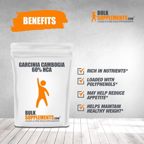  BulkSupplements Garcinia Cambogia 60% HCA Powder (1 Kilogram)