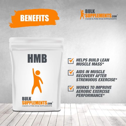  BulkSupplements Pure HMB Powder (5 Kilograms)