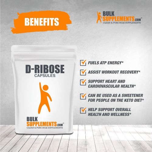  BulkSupplements D-Ribose Powder (5 Kilograms)