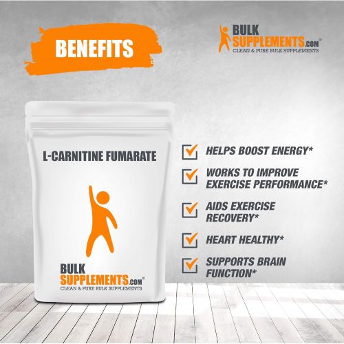  BulkSupplements Bulksupplements L-Carnitine Fumarate (1 Kilogram)