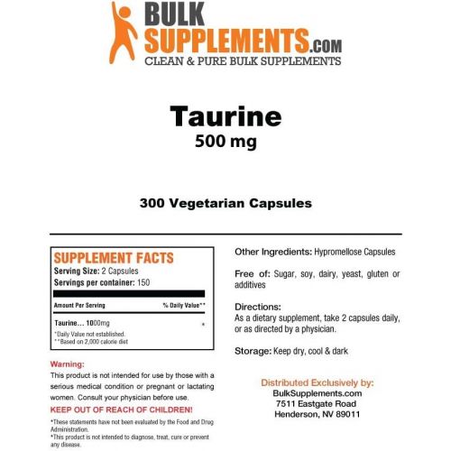  BulkSupplements Taurine Powder (25 kilograms)