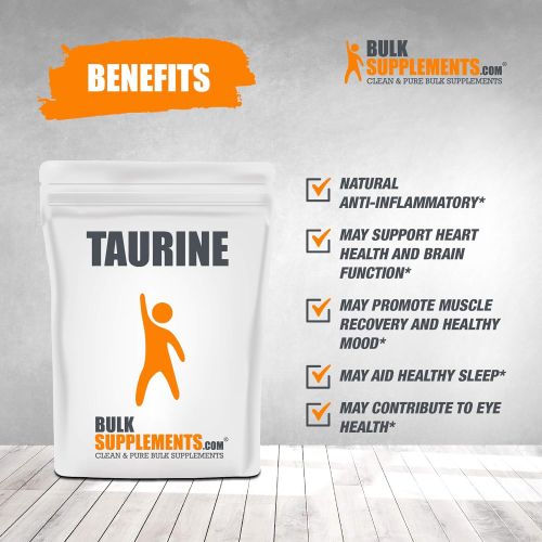  BulkSupplements Taurine Powder (25 kilograms)