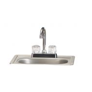 Bull Outdoor Products 12389 Standard Sink with Faucet, Stainless Steel