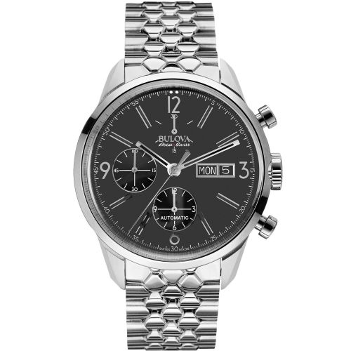  Bulova Mens 63C119 Stainless Steel Silver Automatic Watch by Bulova