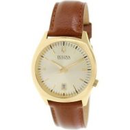 Bulova Mens Accutron II 97B132 Brown Leather Quartz Fashion Watch by Bulova