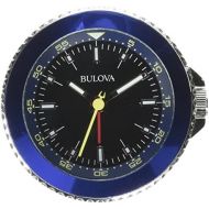 Bulova Classic Travel Clock, Silver