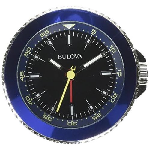  Bulova Classic Travel Clock, Silver
