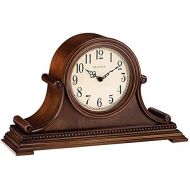 Bulova B1514 Asheville Mantel Clock, Brown Cherry