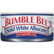 Bumble Bee BUMBLE BEE Solid White Albacore Tuna In Vegetable Oil, 12 Ounce Can (Pack of 12), High Protein Food,...