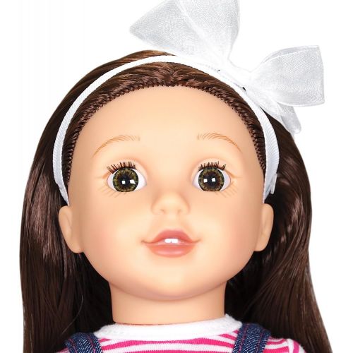 Bumbleberry Girls Kids Paige Girl Doll, Brown Hair, 15 (Amazon Exclusive)