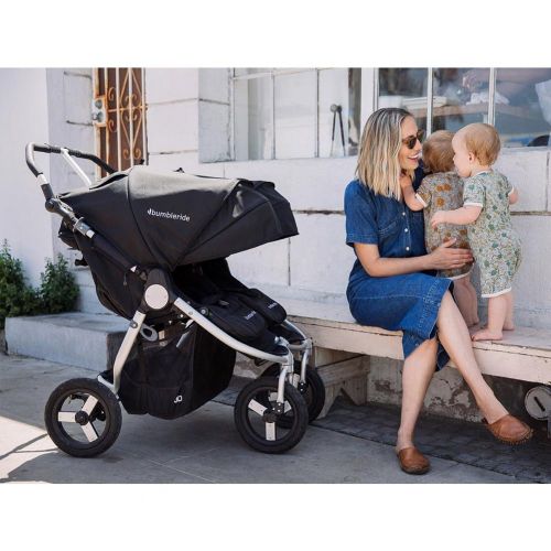  Bumbleride 2018 Indie Twin Stroller, color = Tourmaline Wave