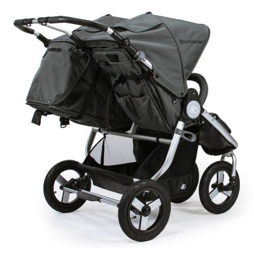  Bumbleride 2018 Indie Twin Stroller, color = Dawn Grey Coral