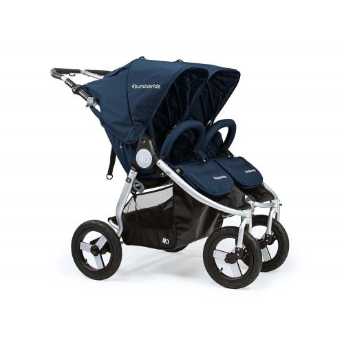  Bumbleride 2018 Indie Twin Stroller, color = Dawn Grey Coral