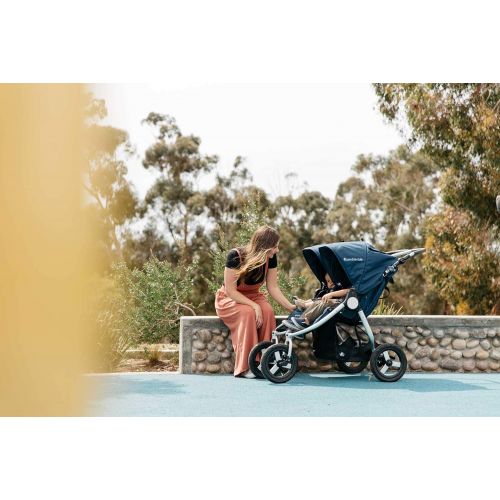  Bumbleride 2018 Indie Twin Stroller, color = Dawn Grey Coral