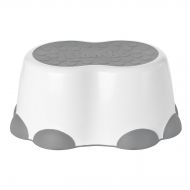 Bumbo Step Stool, Cool Grey, White