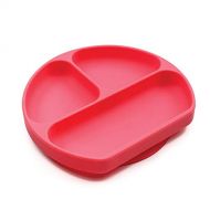 [아마존베스트]Bumkins Silicone Grip Dish, Suction Plate, Divided Plate, Baby Toddler Plate, BPA Free, Microwave...