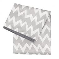 [아마존베스트]Bumkins Splat Mat, Waterproof, Washable for Floor or Table, Under Highchairs, Art, Crafts, Playtime 42x42  Gray Chevron