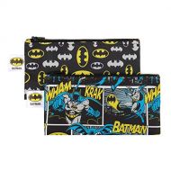 [아마존베스트]Bumkins DC Comics Batman Snack Bags, Reusable, Washable, Food Safe, BPA Free, Pack of 2