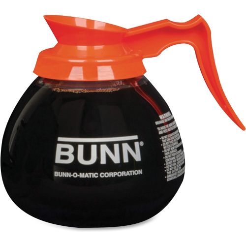  [아마존베스트]BUNN - BUN424010101 424010101 12-Cup Glass Coffee Decanter, Orange (42401.0101)