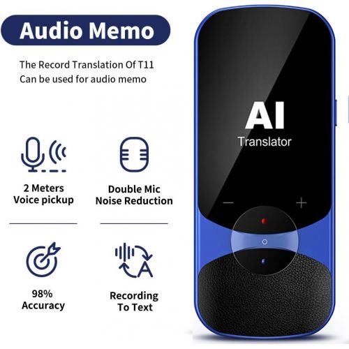  Buoth Language Translator Device Supports Offline Translation Assistance Super Accuracy Online Translation Audio Memo Camera Translation,106 Languages Two Way Translation for Travelling