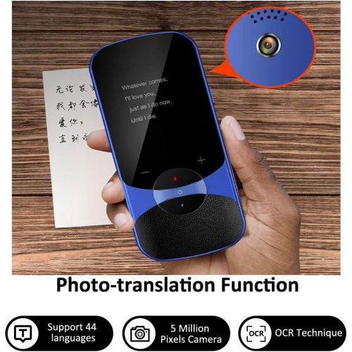  Buoth Language Translator Device Supports Offline Translation Assistance Super Accuracy Online Translation Audio Memo Camera Translation,106 Languages Two Way Translation for Travelling