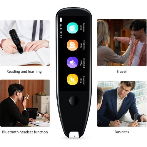  Buoth Vormor Translation Pen scan X5 Translator Voice Translator Device 112 Languages Text-to-Speech Scanner Reader Pen OCR/Wi-Fi Voice Translator for Meetings Travel Learning