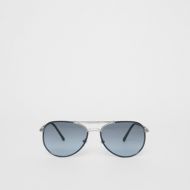 Burberry Folding Pilot Sunglasses