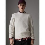 Burberry Anchor Intarsia Merino Wool Cashmere Sweater