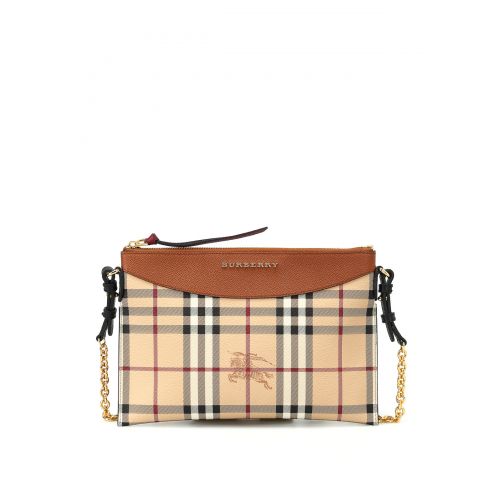 버버리 Burberry Tartan Haymarket check print pouch