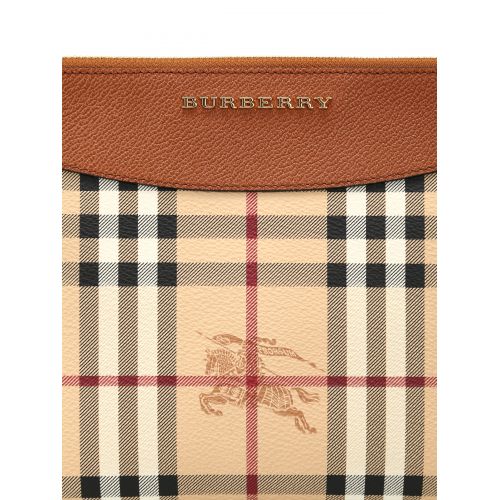 버버리 Burberry Tartan Haymarket check print pouch