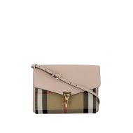 Burberry Leather and House Check crossbody
