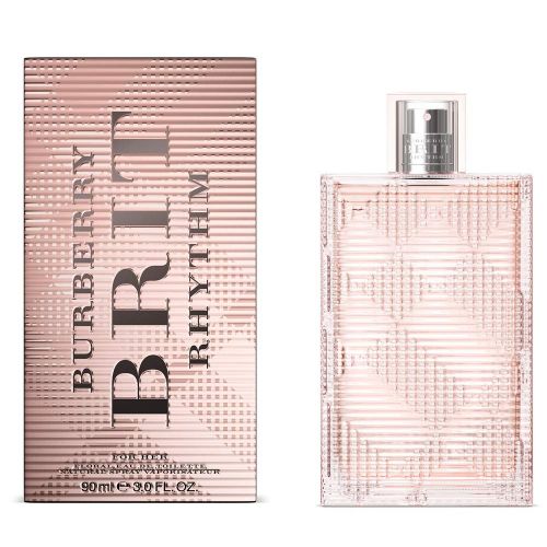 버버리 BURBERRY Brit Rhythm Floral Eau de Toilette for Her, 3 fl. oz.