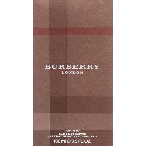 버버리 BURBERRY London Eau De Toilette for Men, 3.3 Fl. oz.