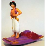 Aladdin on Magic Carpet Pull Back Toy - 1992 Burger King Kids Club Aladdin Series