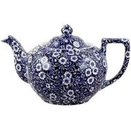 Burleigh Pottery Burleigh Blue Calico Teapot 35oz